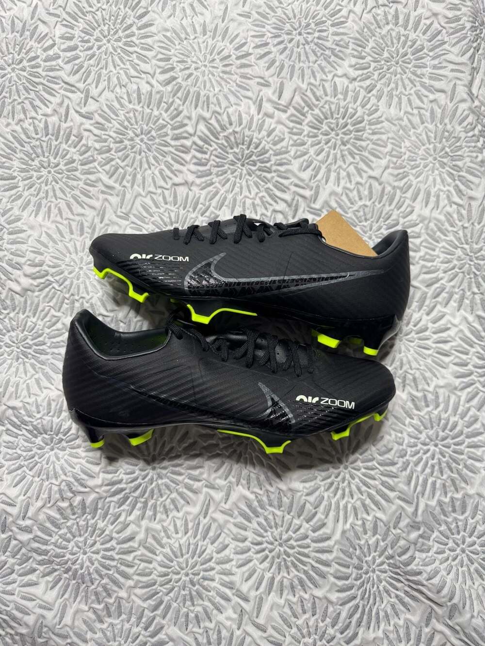 Nike Zoom Mercurial Vapor 15 Academy MG Soccer Cleats Black Men’s 7 DJ5631-001